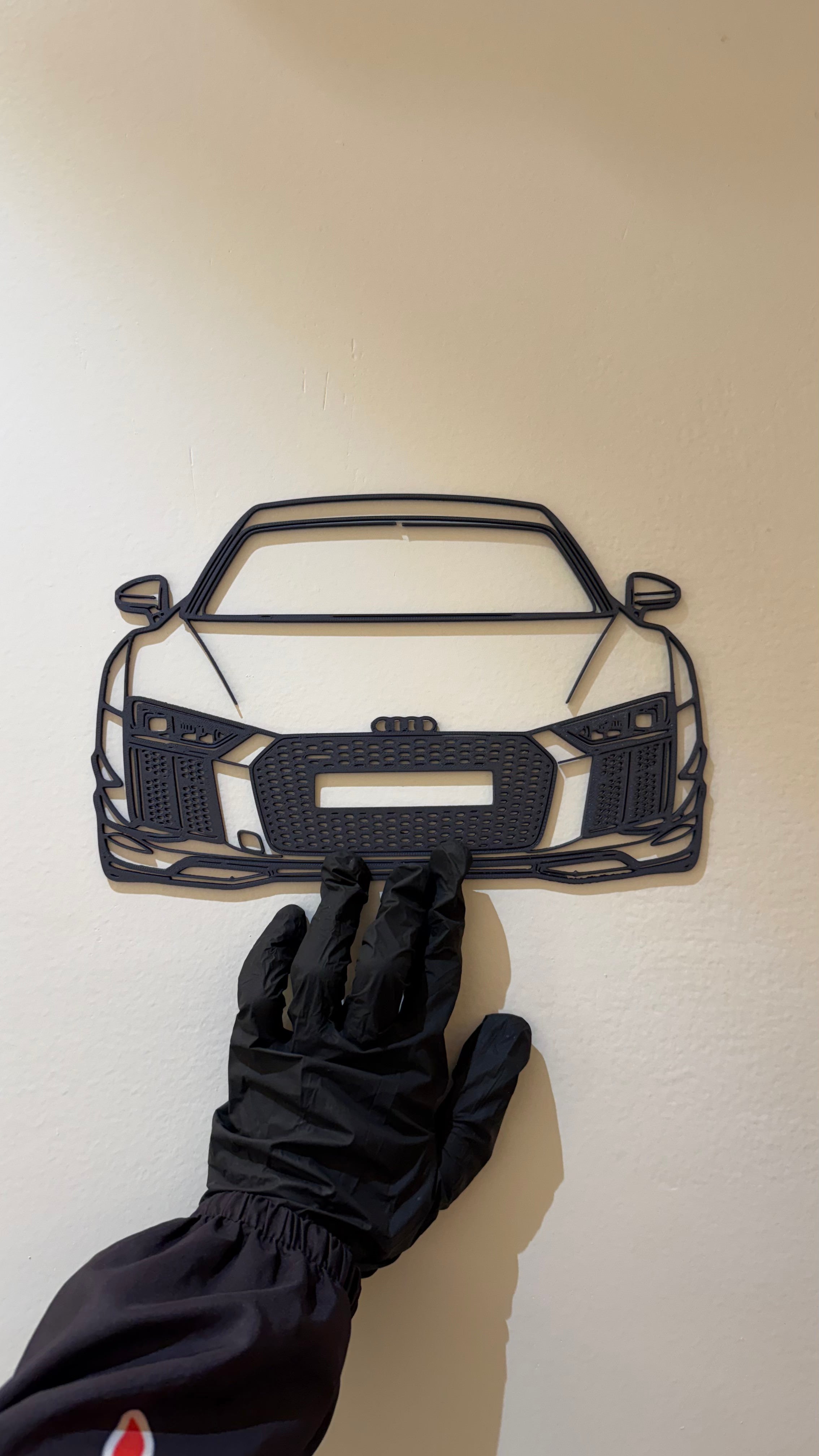 Audi R8 wall art