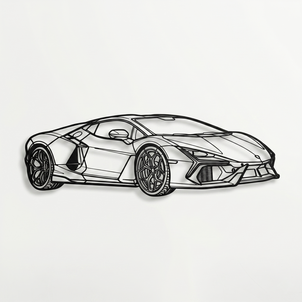 Lamborghini Revuelto wall art
